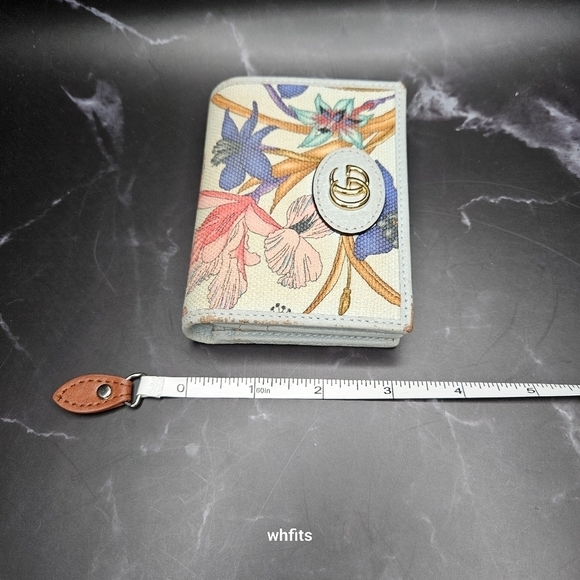 Gucci Flora GG Marmont Leather Wallet - Picture 8 of 10